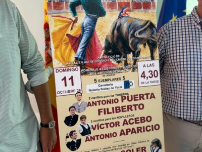 La Unión presenta su Festival Taurino de las Fiestas Patronales, a beneficio de la Real e Ilustre Cofradía del Santísimo Cristo de los Mineros